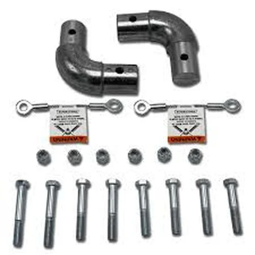 45 degree elbow kit with hardware