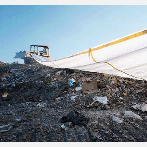 9 ounce. 30 mil White Polypropylene Landfill Covers