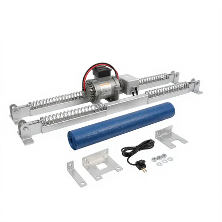 Electric Tarp System Complete (P-1600AR9), Aero Arm set, Adjustable Tarp Axe, Relay switch, 90:1 motor w/5 year warranty and covers up to 26 feet bodies