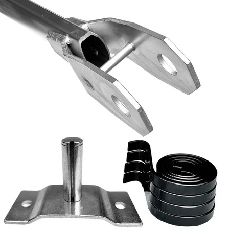4-spring Electric (P-1600HR6) external mount Heavy-Duty Aluminum system complete, 144 inches side arms w/30 degree bend, Heavy-Duty tarp axel, covers bodies up to 24 feet.