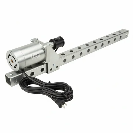 Electric Head Assembly, Heavy-Duty tarp Axel, Barrel Switch,90:1 motor, 50' wire