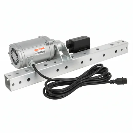 Electric Head Assembly, Heavy-Duty tarp Axel, Relay Switch,60:1 motor, 50' wire