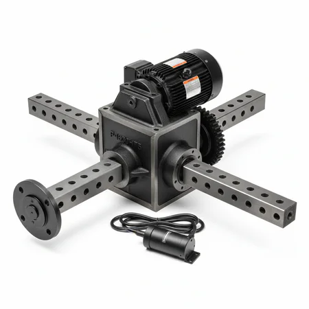 Electric Head Assembly, Heavy-Duty tarp Axel, Trombetta Switch,50:1 motor, 50' wire
