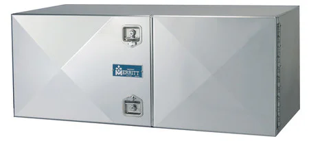 Double Door, Bright Finish, Aluminum Tool Box, 18x18x18 (40-202x)