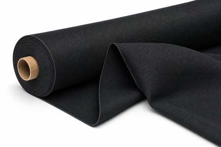 Black Slag Shed Fiberglass Fabric, 23 oz.