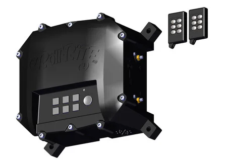 Control Box, Wireless Black Control Box - 12/24 Volt Waste